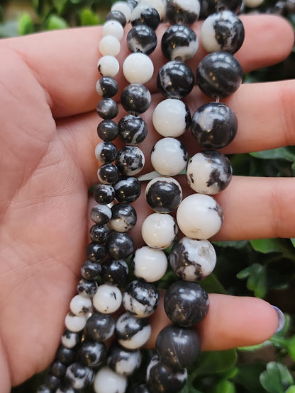 Zebra Jasper Beads