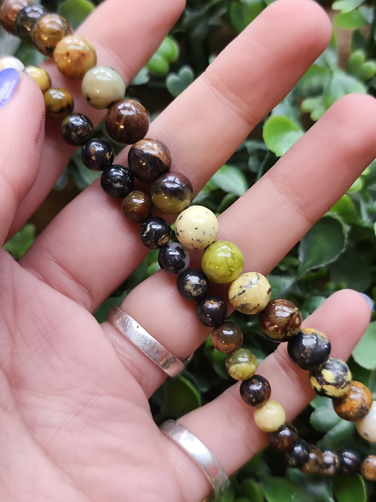 Yellow Opal Beads