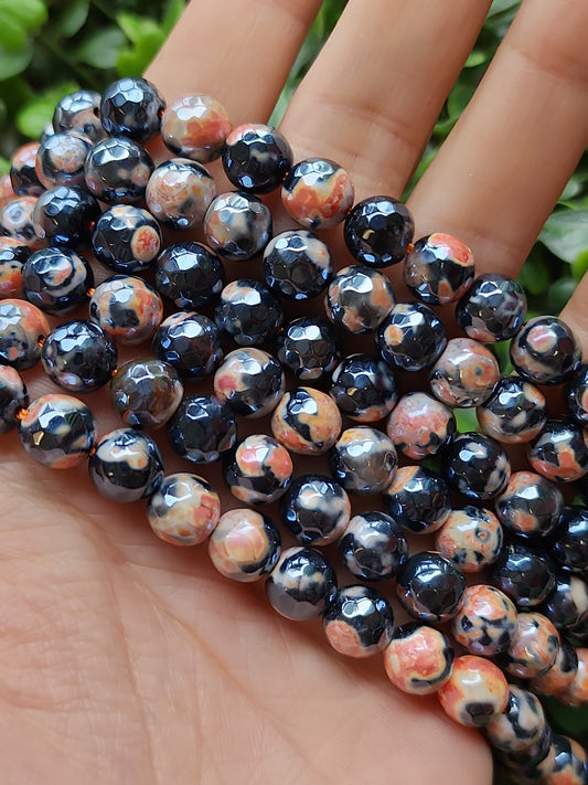 Crafting supplies such as fire agate beads available at wholesale and retail prices, only at our crystal shop in San Diego!