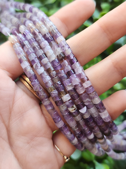 Amethyst Heishi Beads