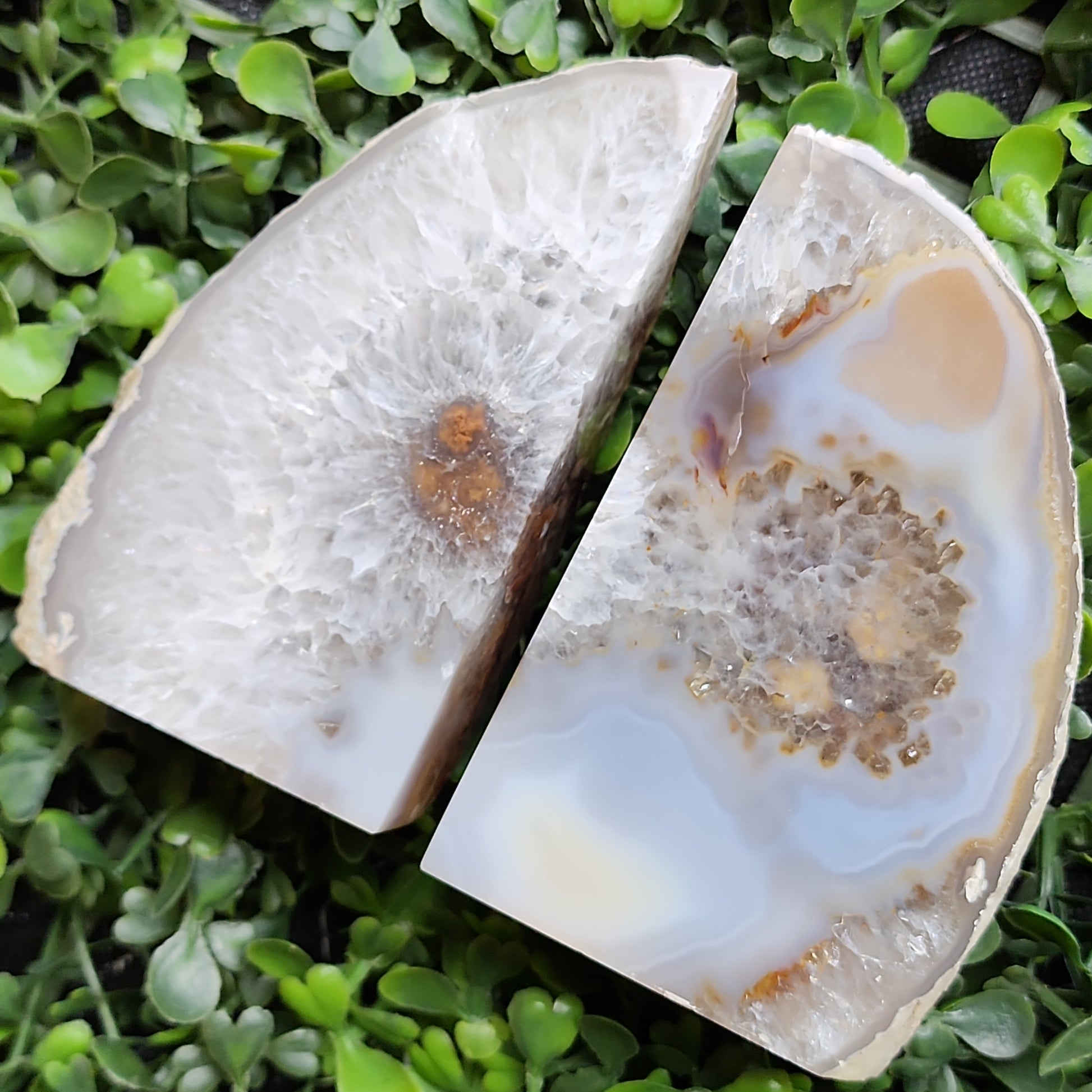 Agate book ends available at wholesale and retail prices, only at our crystal shop in San Diego!