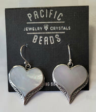 Load image into Gallery viewer, S.S. Heart Dangly Earrings
