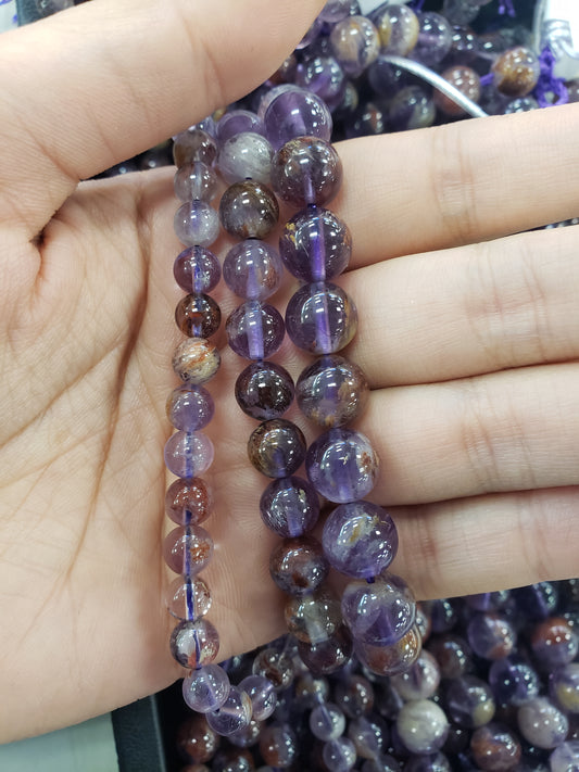 Crafting supplies such as super 7 beads available at wholesale and retail prices, only at our crystal shop in San Diego!