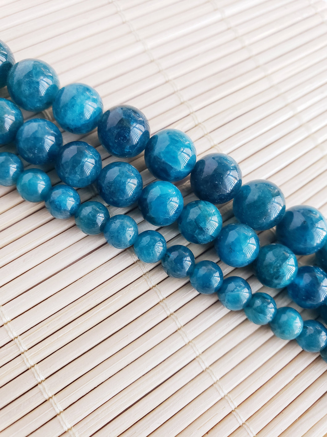 Blue Apatite Beads