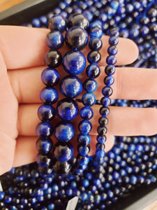 Blue Tiger Eye Beads