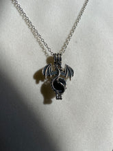 Load image into Gallery viewer, Black Onyx Dragon Necklaces

