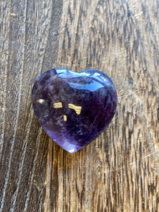 Amethyst Hearts available at wholesale and retail prices, only at our crystal shop in San Diego!