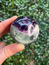 Load image into Gallery viewer, Rainbow Fluorite Spheres 1.75&quot;
