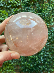 Hematoid Quatz Spheres 3.25"