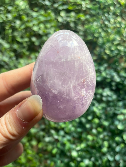 Rose de France Amethyst Eggs 2.25"