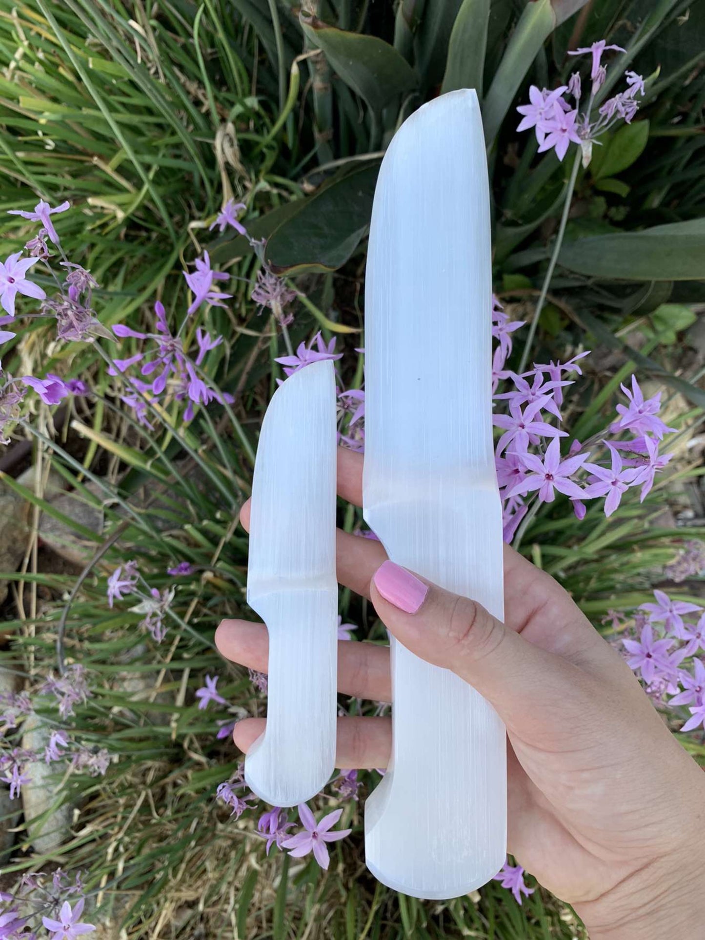 Selenite Knives