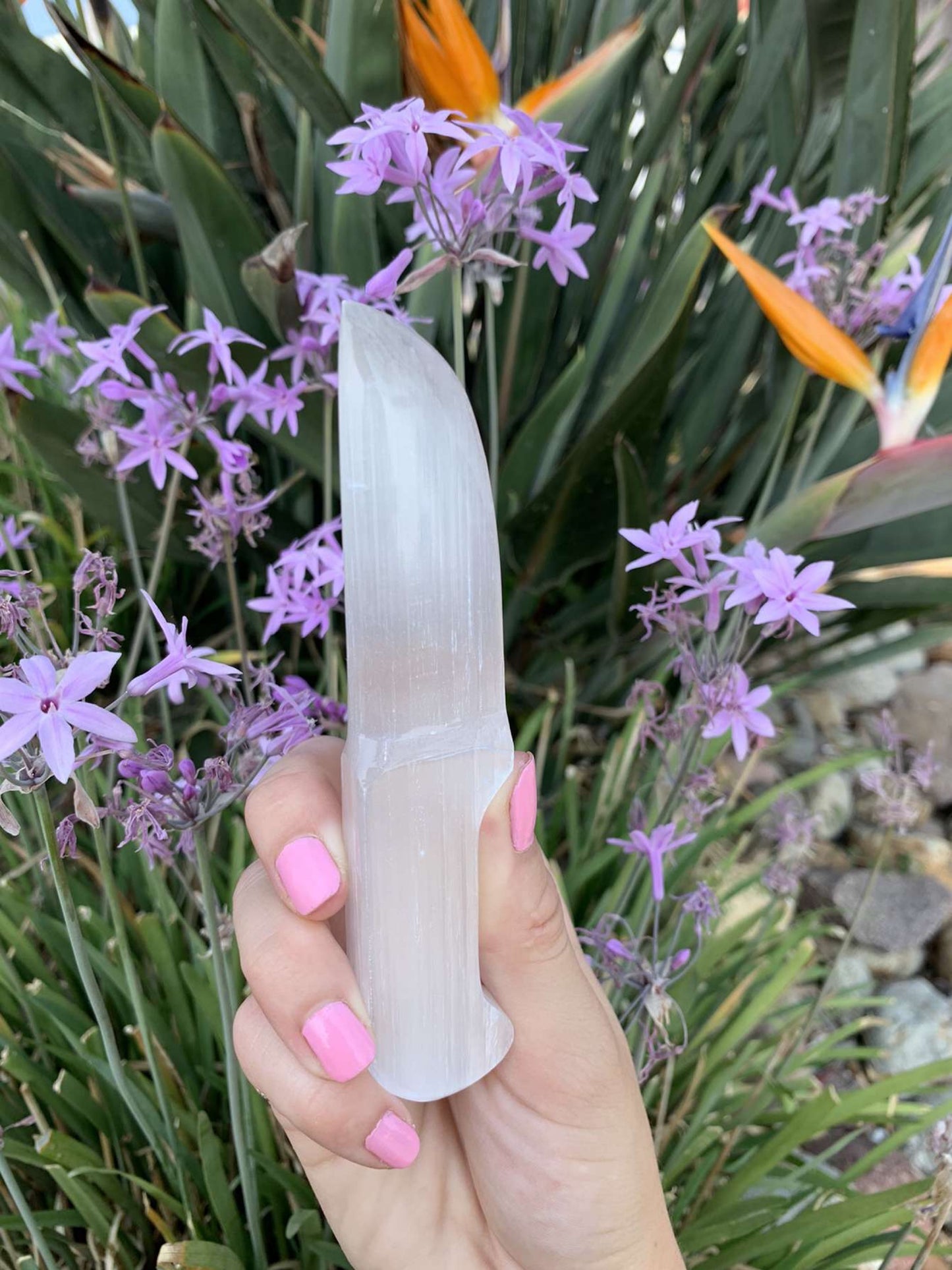 Selenite Knives