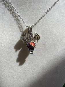 Red Jasper Dragon Necklaces