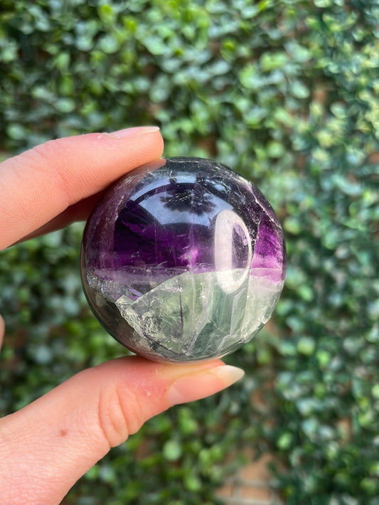 Rainbow Fluorite Spheres 1.75"