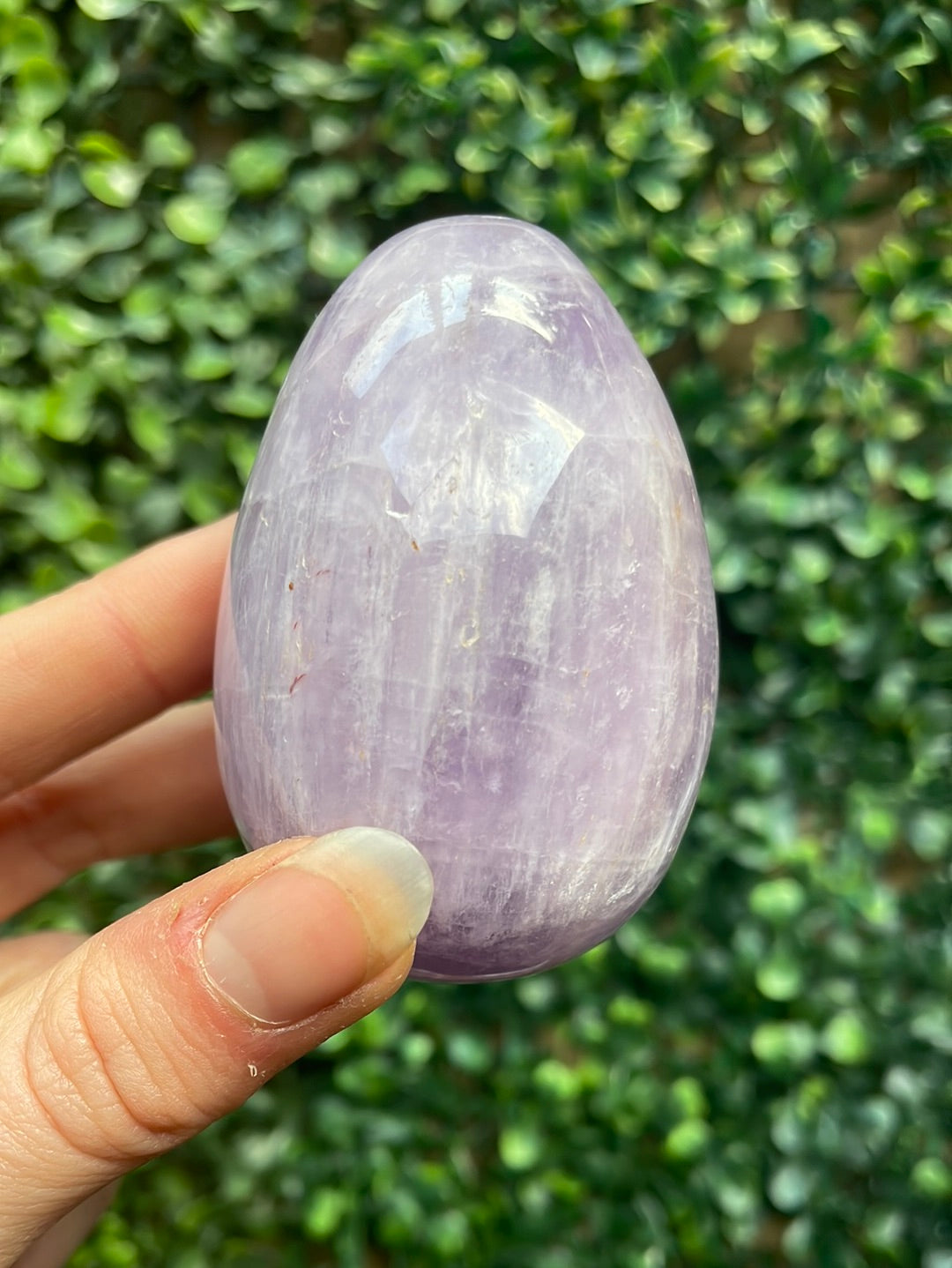 Rose de France Amethyst Eggs 2.5"