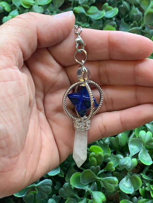 Lapis Lazuli Merkabah Pendulum