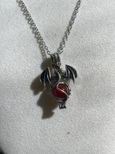 Load image into Gallery viewer, Carnelian Dragon Necklaces
